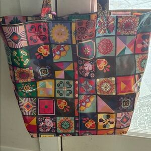 Colorful Patterned Tote Bag